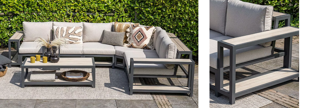 loungeset met platform
