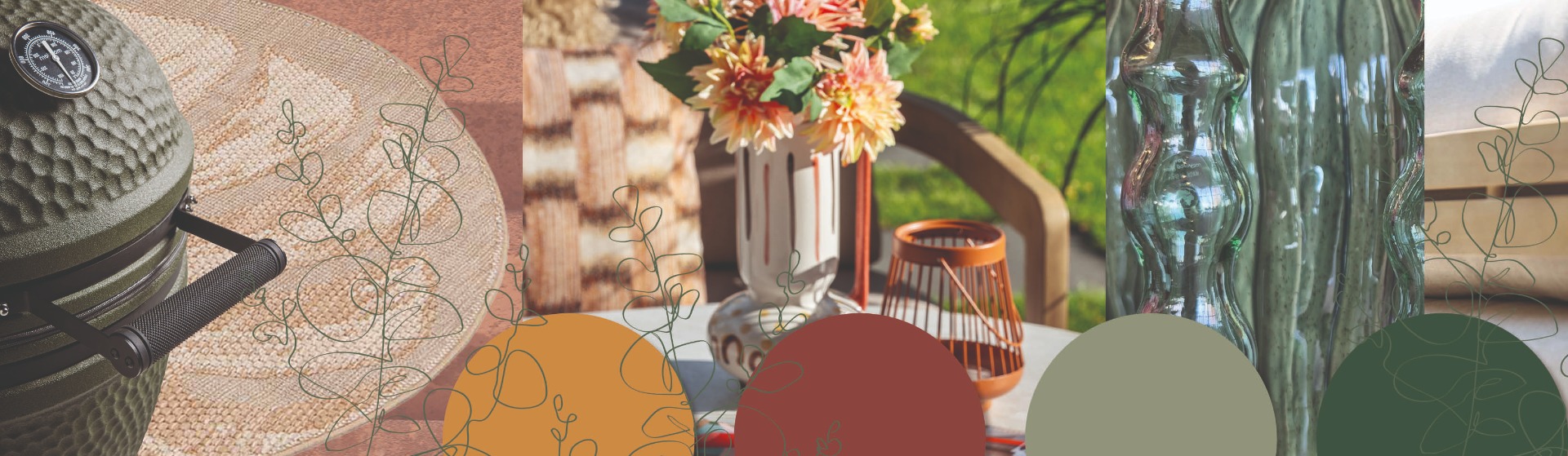 Styling trend: groentinten en warme aardtonen