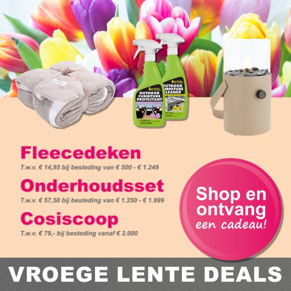 actie: vroege lente deals