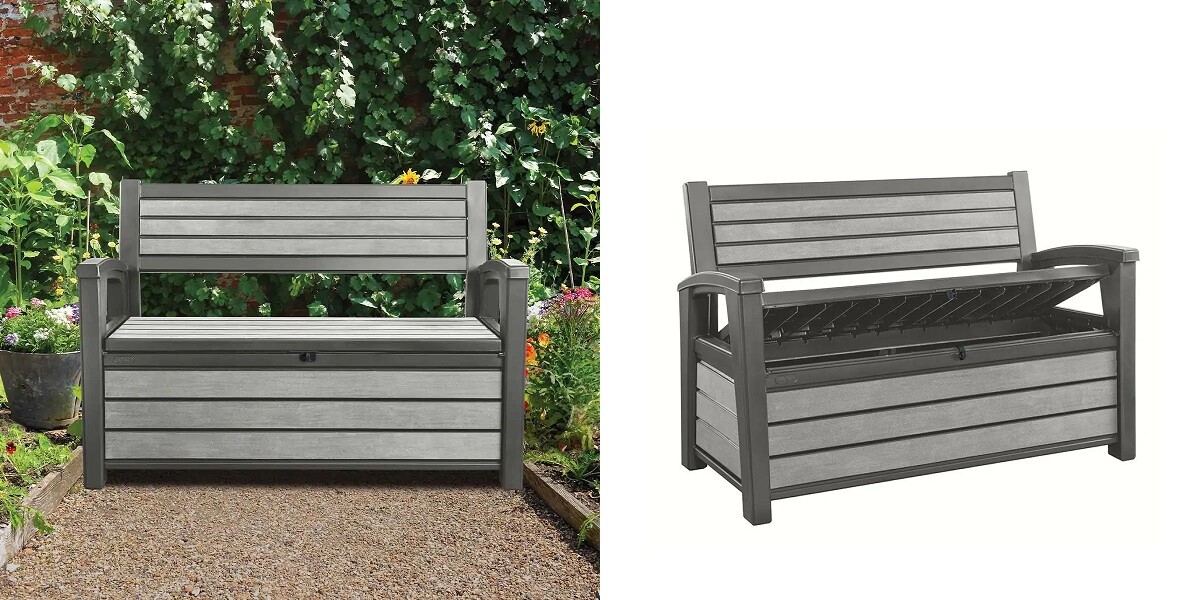 balkontip: opberg tuinbankje met opbergfunctionaliteit